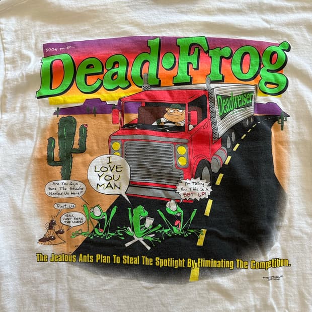 90s 'Dead-Frog' Budweiser Parody Tee