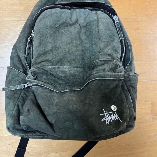 스투시 워시드 백팩