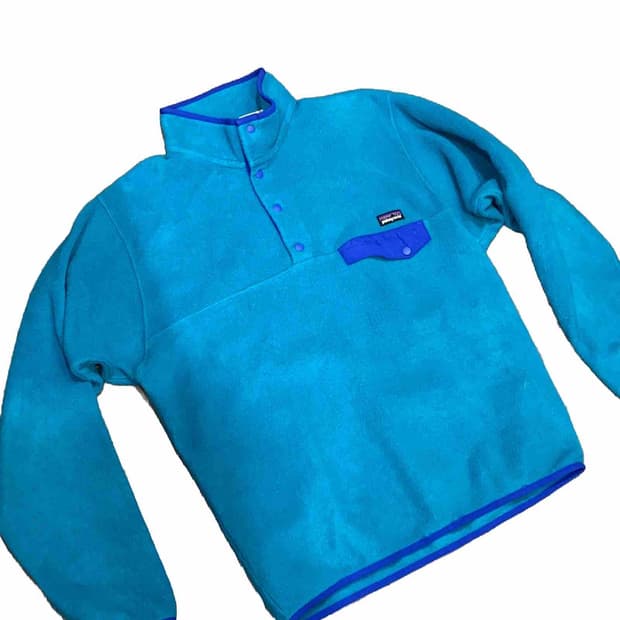 00s 파타고니아 신칠라 스냅-T 블루/라이트블루