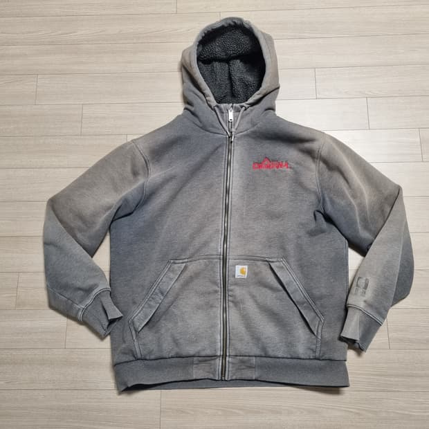 칼하트 락랜드 셰르파 후드 집업L
