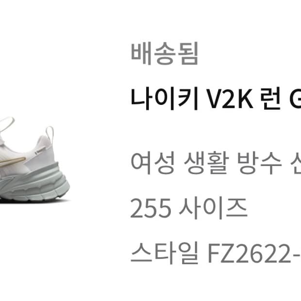 나이키 V2K 런 고어텍스 플래티넘 틴트 (255)
