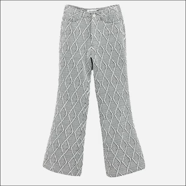 999휴머니티 자카드 부츠컷