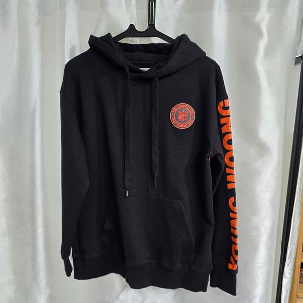 영웅시대 검정색 후드티 (1456)