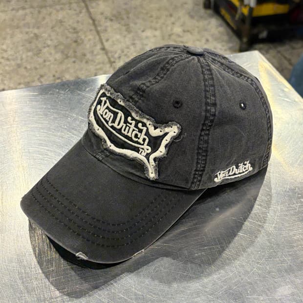 vondutch 본더치 데미지 자수 볼캡