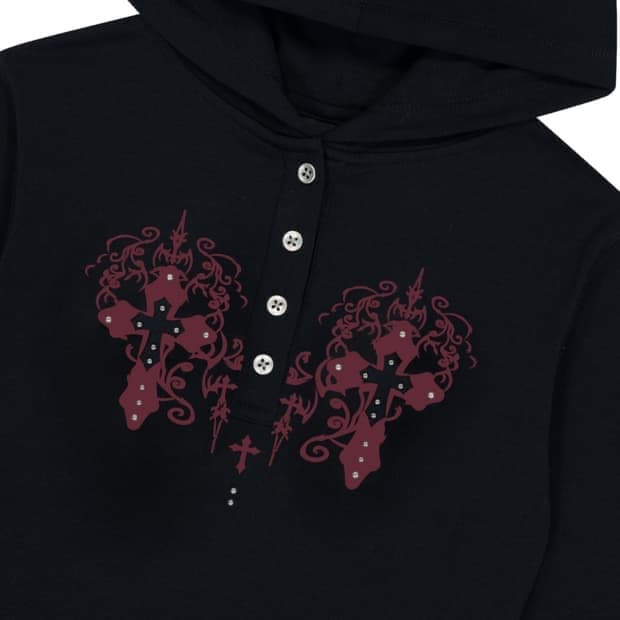 [급구글] Studded CROS2 Hooded 사이즈2 구매합니다