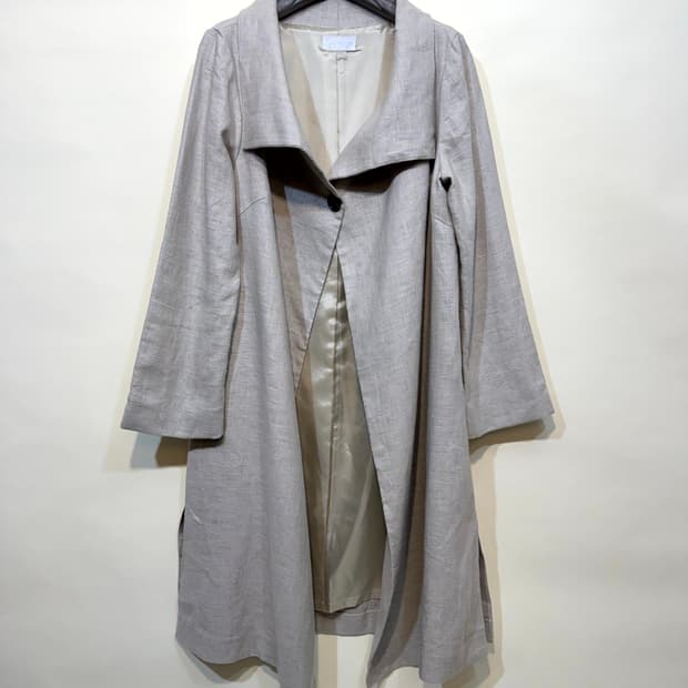 omia 린넨 코트 (Made In Japan)