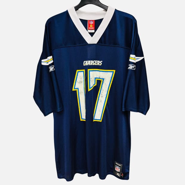 NFL X 리복 샌디에이고 차저스 유니폼 풋볼 져지 XL