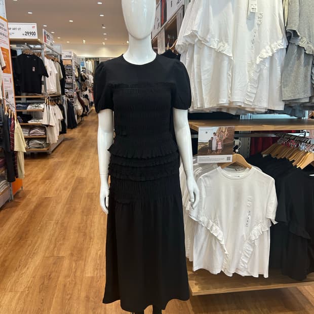 세실리에반센 세실리아반센 유니클로 블라우스 스커트 Uniqlo 