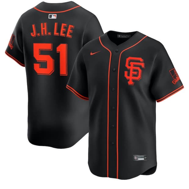이정후 나이키 MLB 샌프란시스코 자이언츠 야구 유니폼