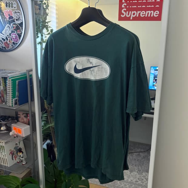 90s USA 나이키 oval swoosh 티셔츠