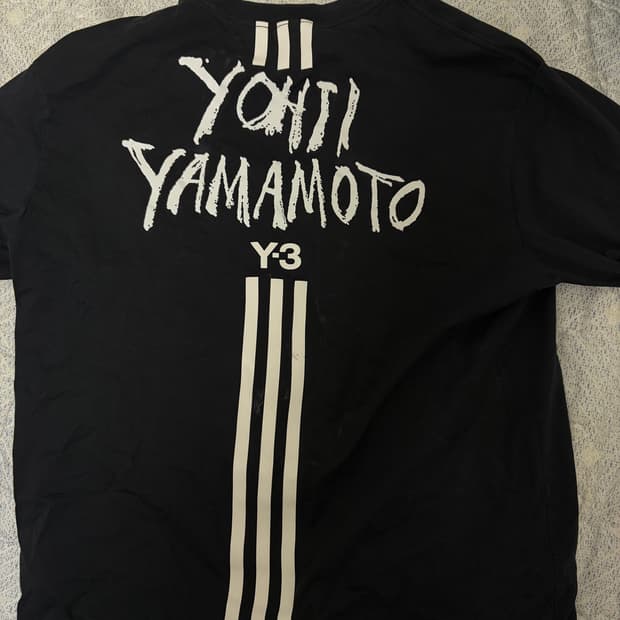 요지야마모토 y-3 티셔츠