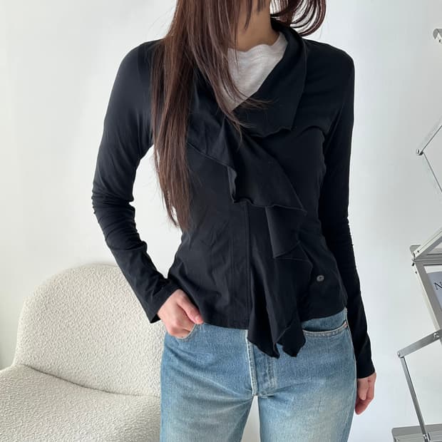 이세이미야케 issey miyake 디테일 가디건