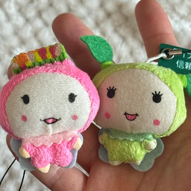 빈티지 인형키링