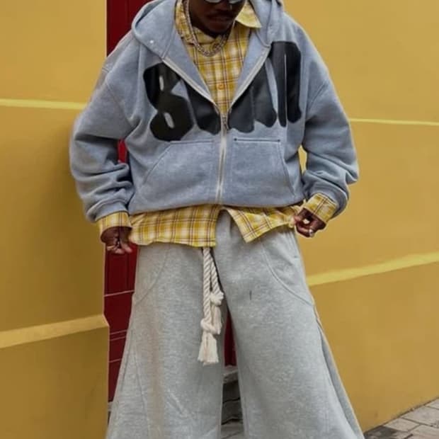 Aelfric Eden슈퍼 배기 배럴 스웨트팬츠