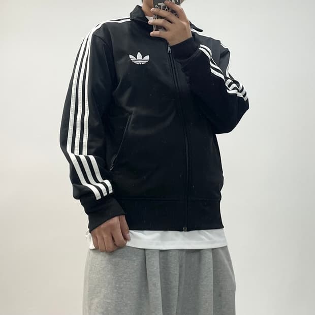 아디다스 og 파이어버드 트랙탑 져지 블랙