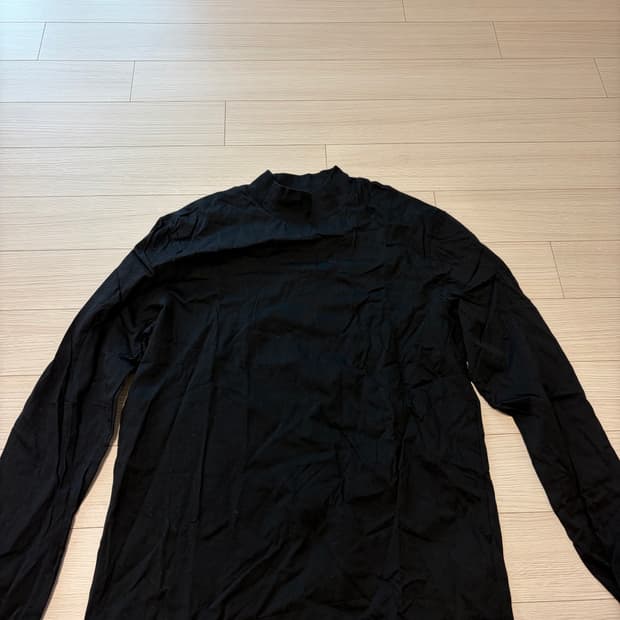 COS 코튼 저지 롤넥 탑 (S)