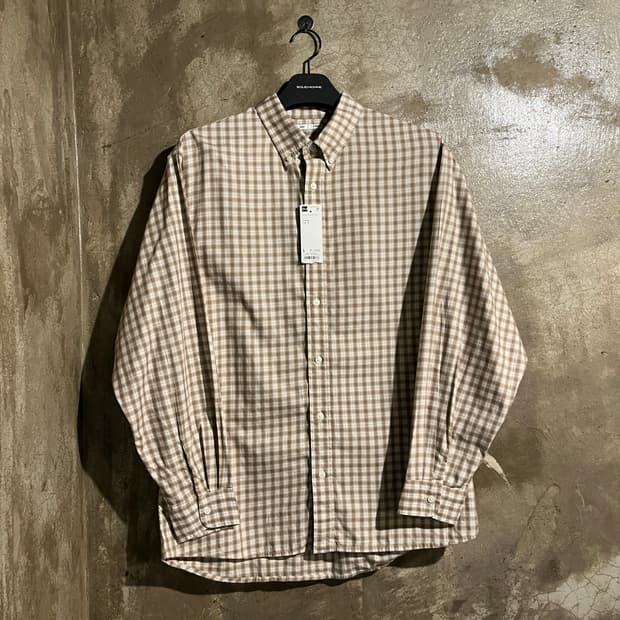 GU 체크셔츠