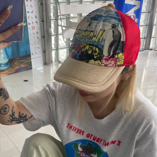 Mesh cap 매쉬 캡