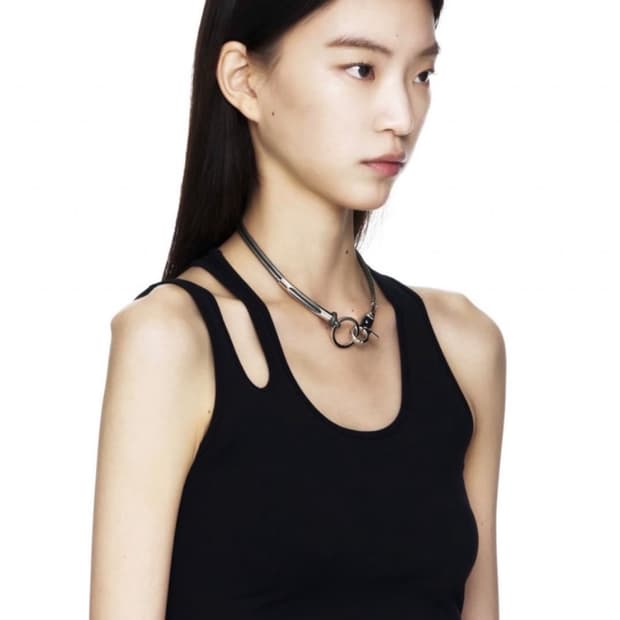 세이지가세이지 목걸이 3way Steel Necklace 실 버목걸이