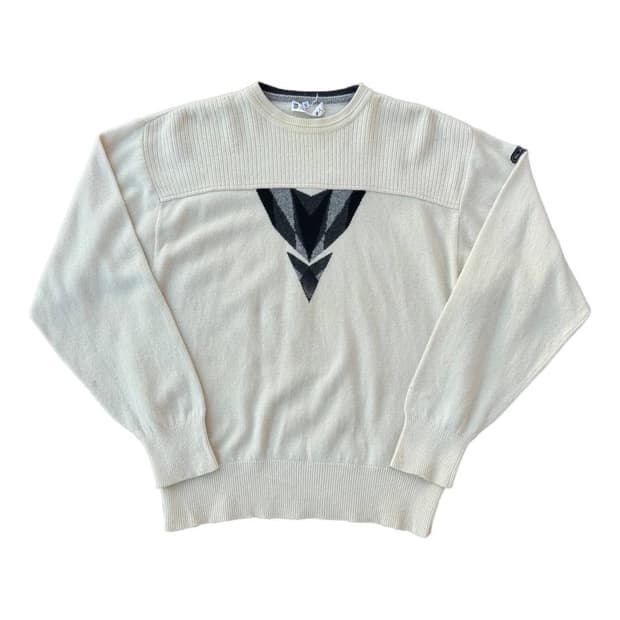 Black Pia high guage wool sweater