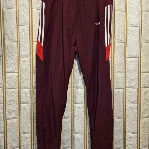 아디다스 우븐 기모바지 트레이닝 바지 하의 M-L