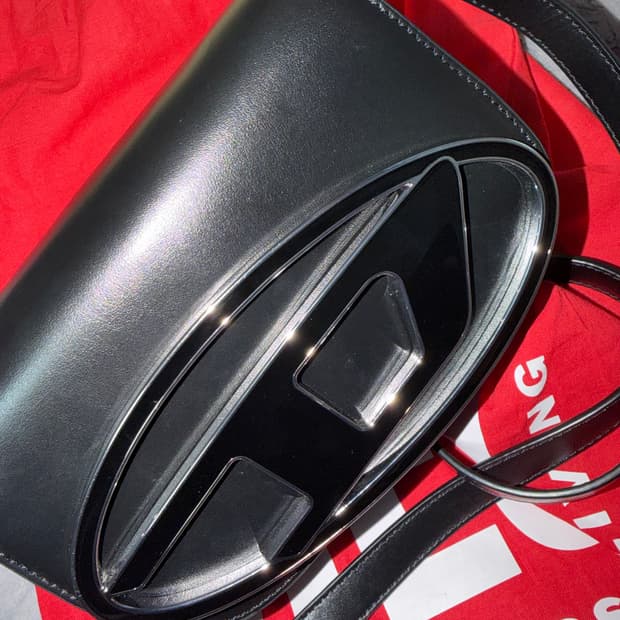 디젤 Diesel 1DR 나파레더 숄더백 블랙