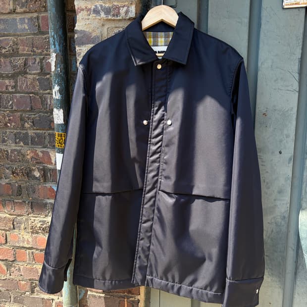 Jil sander 프레스 스터드 자켓 