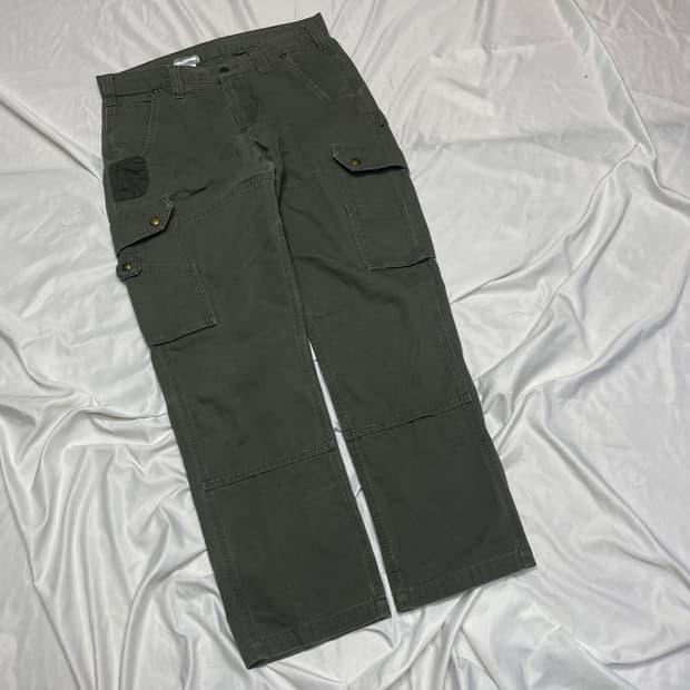 칼하트 카키 포켓워크팬츠 34*32
