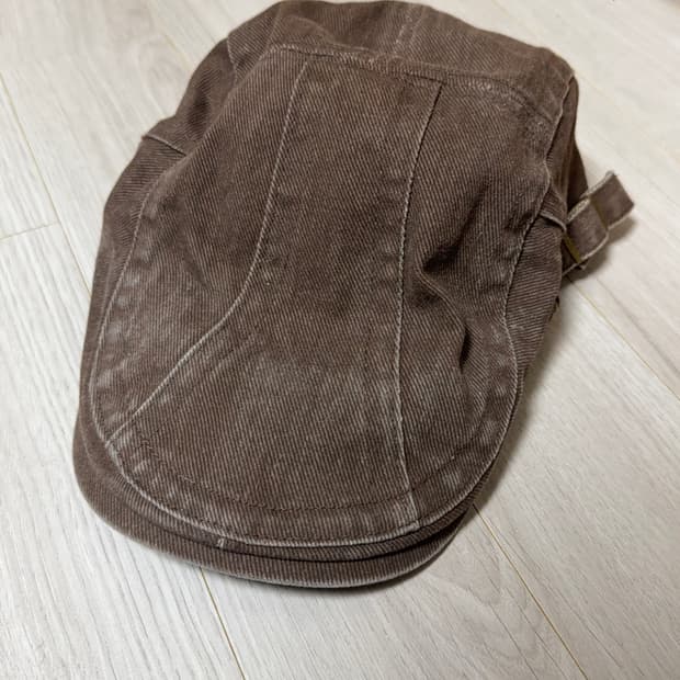 애즈온 헌팅캡 브라운