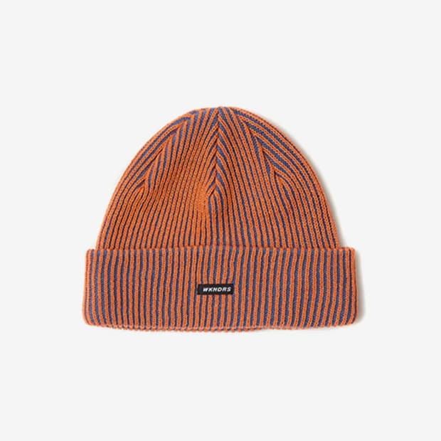 WKNDRS 위캔더스 스트라이트 비니 (오렌지)
