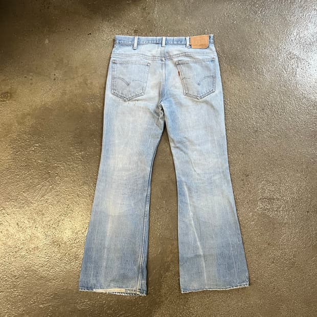 Levis517 리페어 데님 부츠컷 (37“)