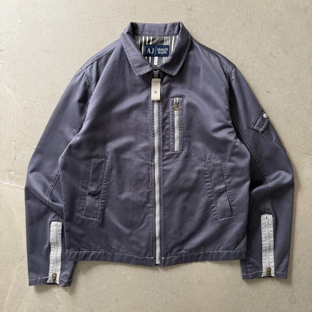 Armani Jeans Archive Zip Up Jacket