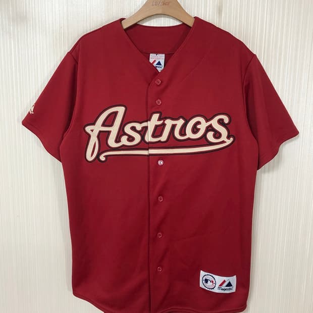 MLB 마제스틱 휴스턴에스트로스 원정유니폼/올드져지 M