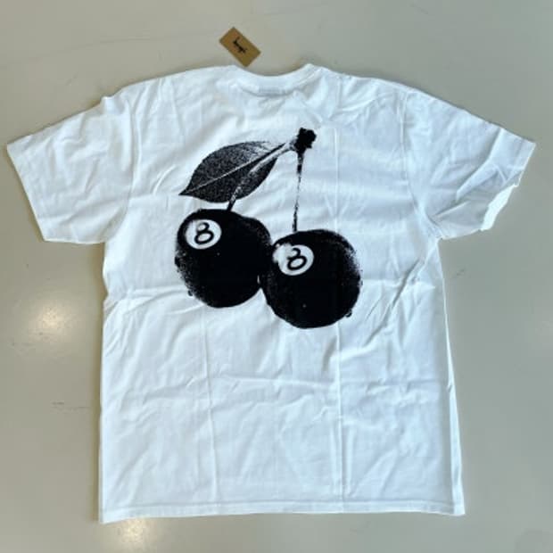 (새상품) 스투시 체리 반팔티 