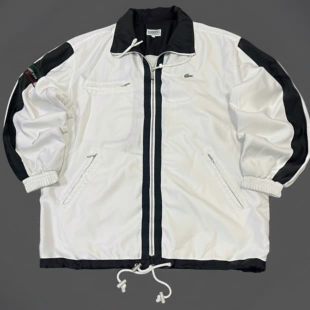 남녀공용 라코스테 바람막이 집업 100