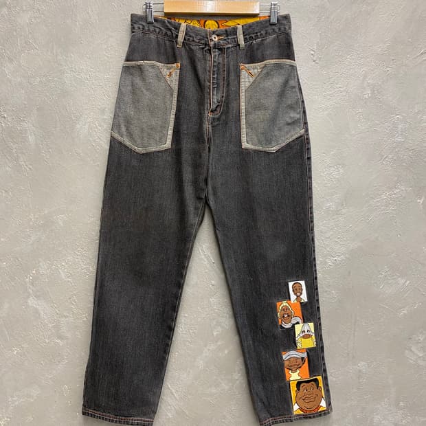 [29] 90s FUBU PLATINUM 후부 플래티넘 데님팬츠