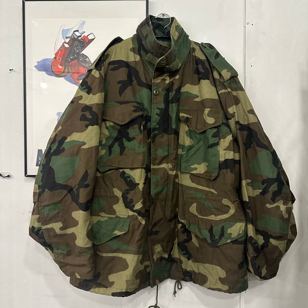 L-R)알파인더스트리 우드랜드  M-65 OG