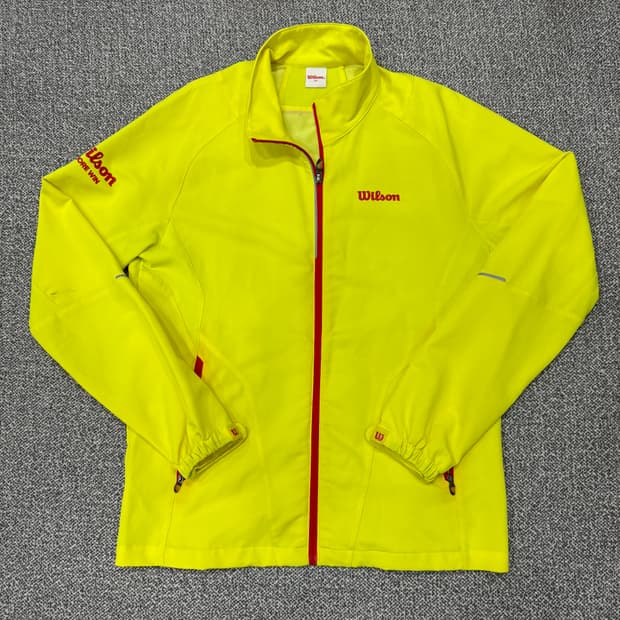 윌슨 로고 형광색 기능성 바막
