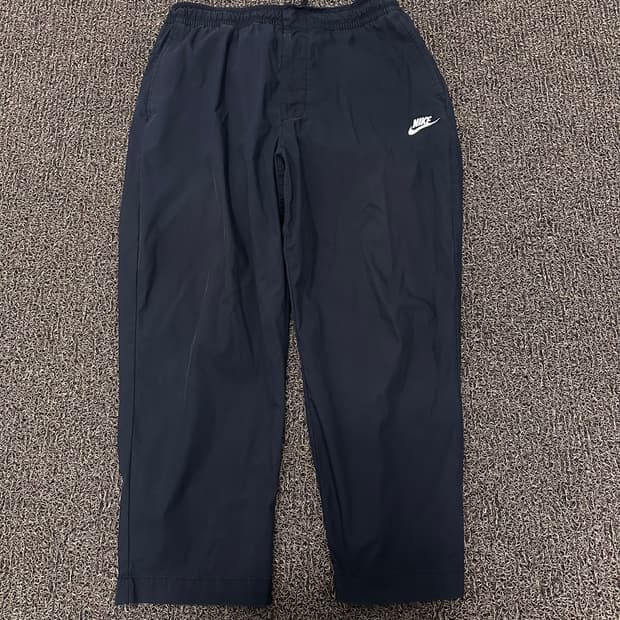 NIKE 나이키 나일론 바스락 운동복 추리닝 바지 블랙 XL