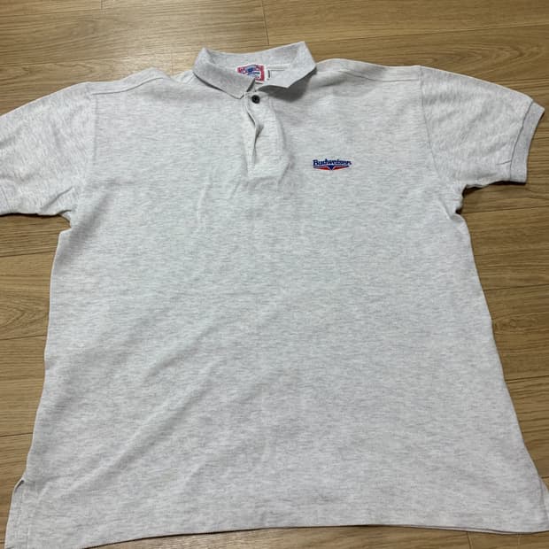 M/95-100]일본제 버드와이저(Budweiser) PK 반팔 카라티