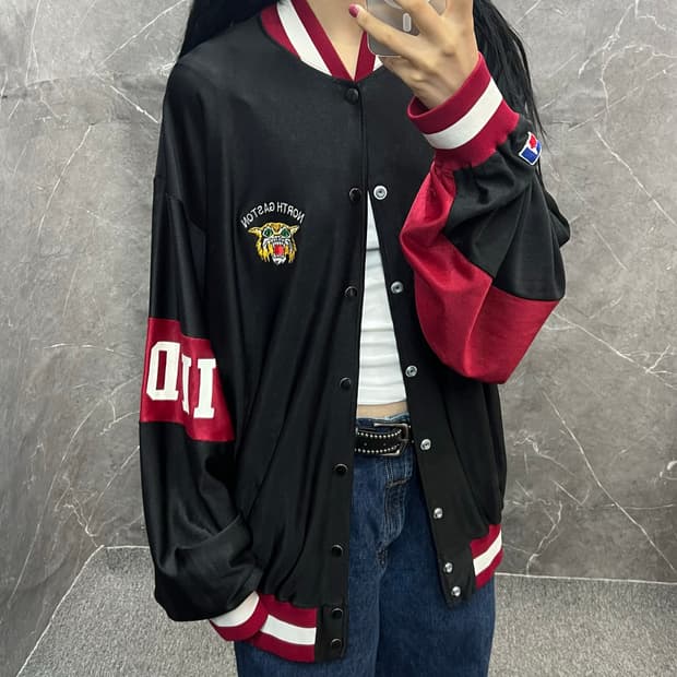 Vintage 바시티 자켓 s238