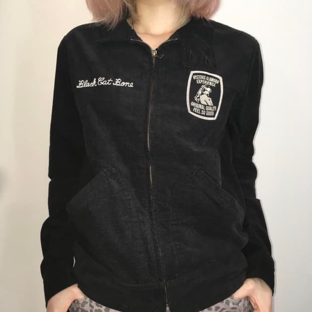 히스테릭글래머 블루종 자켓