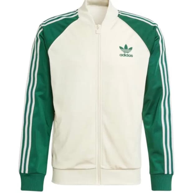 아디다스 SST 트랙탑 원더 화이트 컬리지에이트 그린 - KR 사이즈