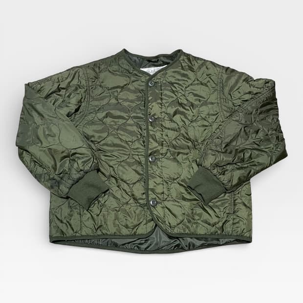 Janpanese - 카키 퀄팅 재킷 (M-L 추천)