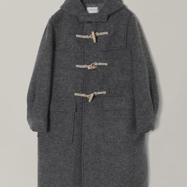 낫띵리튼 더플코트 그레이