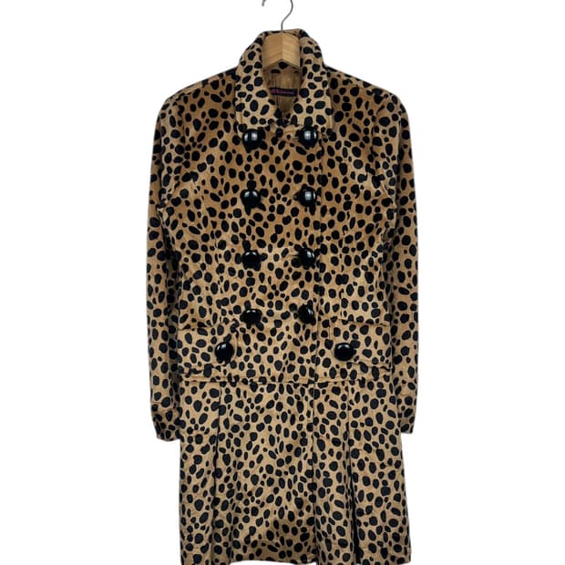 ROSE FAN FAN 레오파드 코트 OS