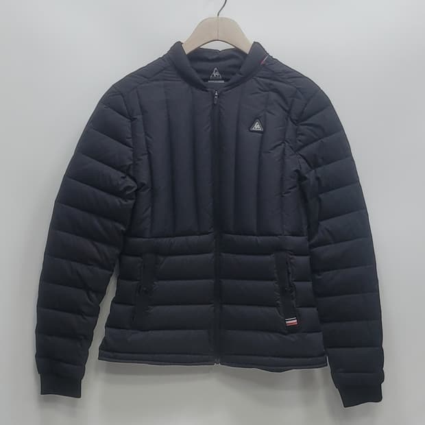 르꼬끄 튜브 구스 다운 경량 숏 패딩 / 여 85 (S) 블랙
