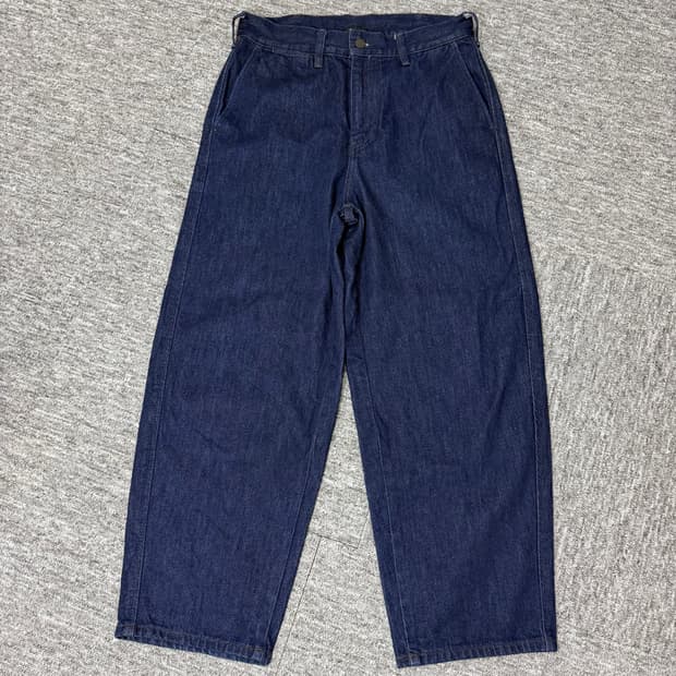 유니클로 와이드 테이퍼드 팬츠 | 상태 좋음