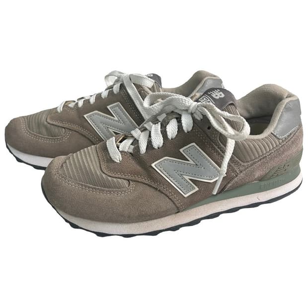 NEW BALANCE 그레이 2E 와이드 스니커즈 250