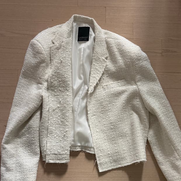 로랑051 트위드자켓 (남친룩)